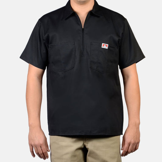 Ben Davis Short Sleeve 1/2 zip shirt