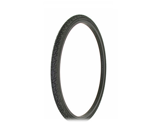 Tire 24 x 1 3/8 Black/Black Side Wall HF-109.