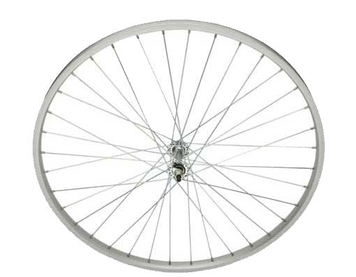 24" x 1 3/8 Alloy Front Bike Wheel 36 Spoke
