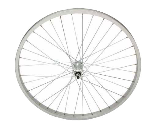 24" x 1.75 Alloy Front Bike Wheel 36 Spoke