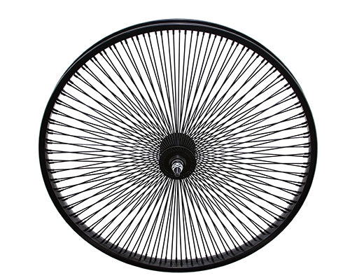 24" Steel Front Bike Wheel 144 Spoke