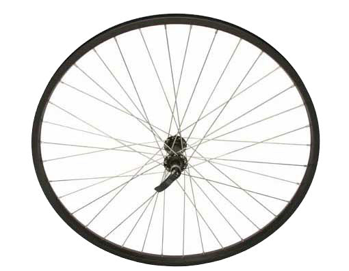 26" x 1.50 Alloy Front Bike Wheel 36 Spoke