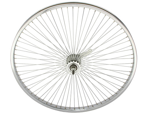 26" Steel Coaster Wheel 72 Spoke