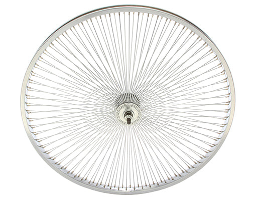 26" Steel Front Wheel 144 Spoke