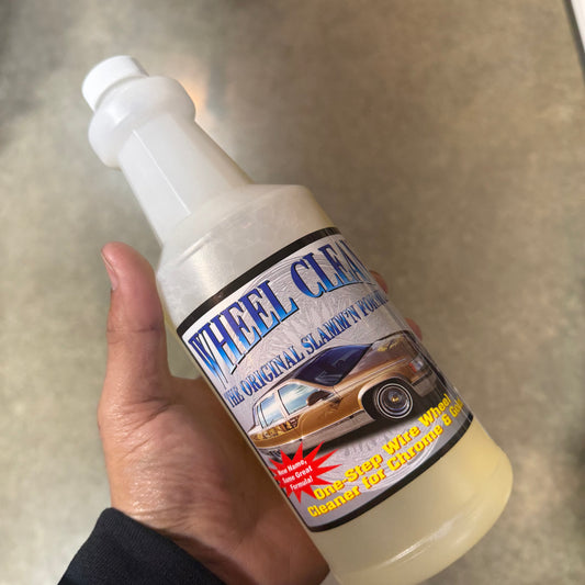 Wire Wheels cleaning - The Original Slamm'n Formula Gold and Chrome Cleaner