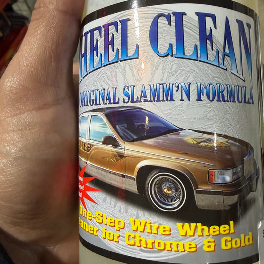 Wire Wheels cleaning - The Original Slamm'n Formula Gold and Chrome Cleaner