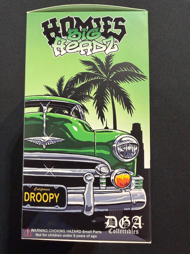 HOMIES Big Headz Series #3 Collectables Droopy GLOW IN THE DARK