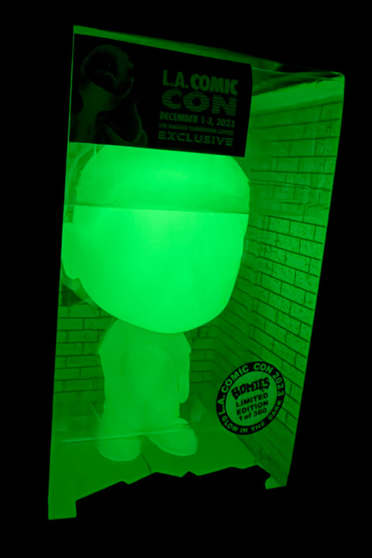 HOMIES Big Headz Series #3 Collectables Droopy GLOW IN THE DARK