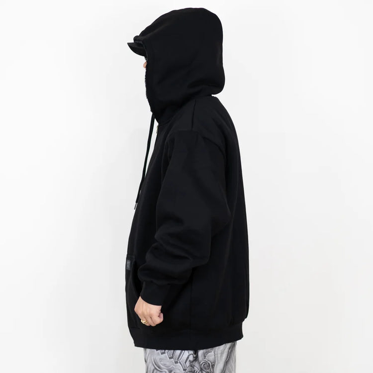 FB County Heavyweight Cozy Zip-Up Hoodie Black Solid