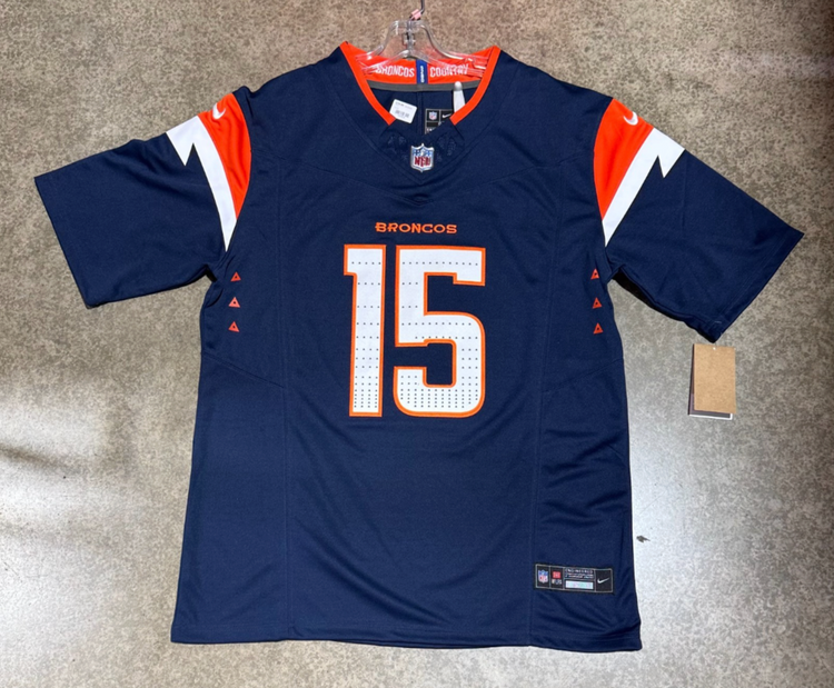 Denver Broncos Nik Bonitto Jersey # 15 Blue