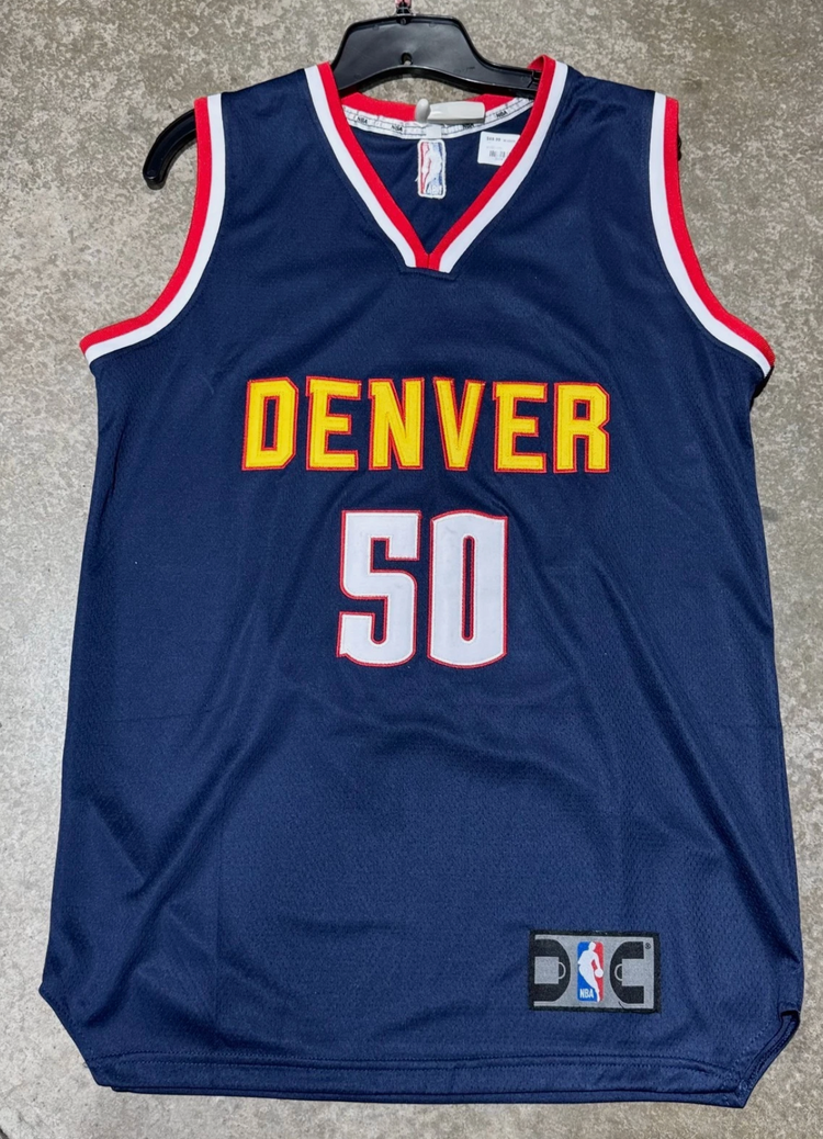 Denver Nuggets Aaron Gordon 50 Navy Blue replica Finals