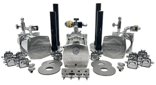 3 Pump Kit w/ Piston Front Pump (Front/Back/Corner/Corner)