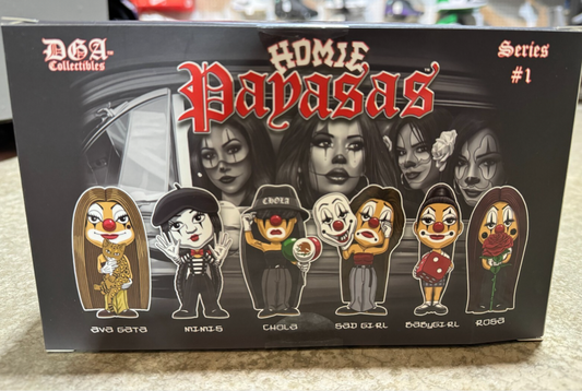 Homies Payasas Series 1 FIGURES SET OF 6