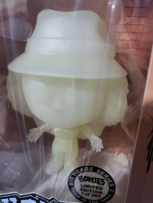 HOMIES Big Headz Series #2 Collectables Bouncy GLOW IN THE DARK