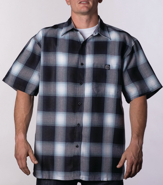 Lowrider Veterano Short Sleeve Brown Black Burgundy Blue