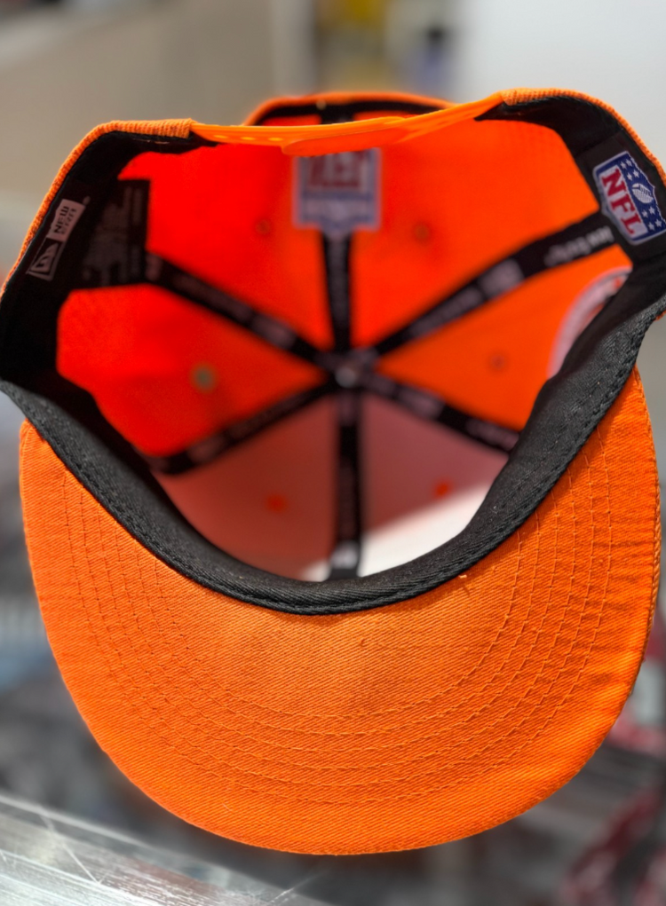 Denver Broncos BRONCOS hat Orange blue snap back