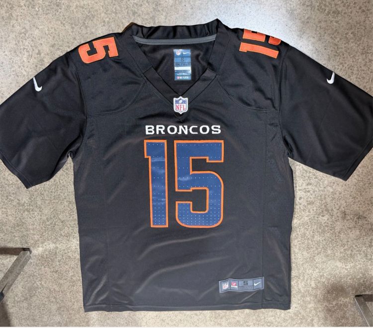 Denver Broncos Nik Bonitto Jersey # 15 Black replica