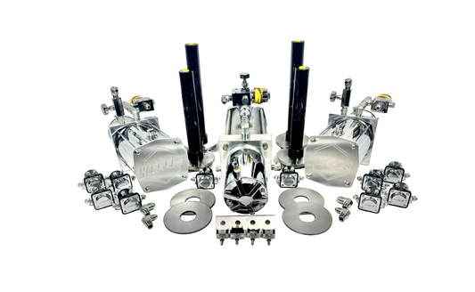 3 Pump Kit w/ Piston Front Pump (Front/Back/Corner/Corner)
