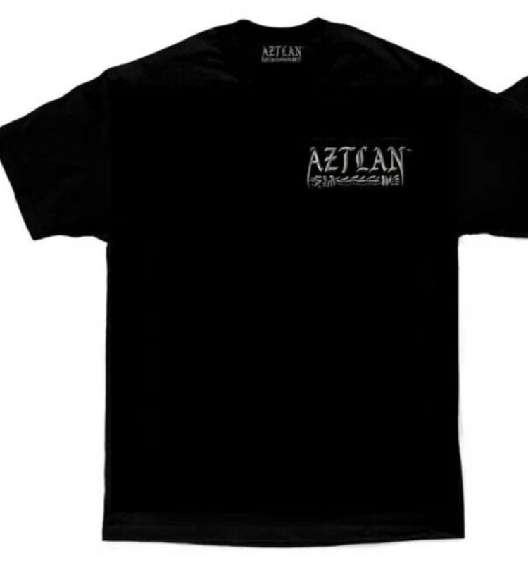 Aztlan T Tee Shirt Mi Gente Lowrider Virgin Guadelupe