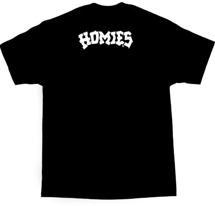 DGA T Shirt Homies Eight ball Big Face Lowrider Chicano Art David Gonzales
