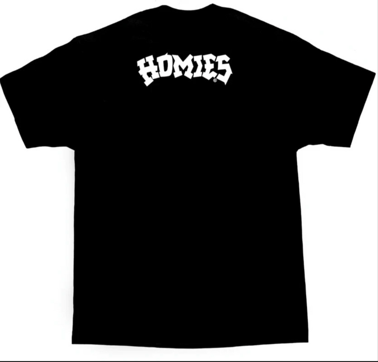 DGA T Shirt Homies Droopy Big Face Lowrider Chicano Art David Gonzales