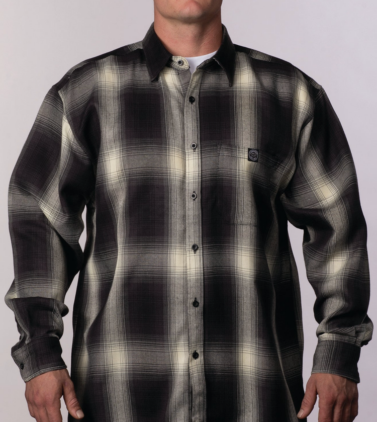 Lowrider Veterano Long Sleeve Brown Black Burgundy Blue