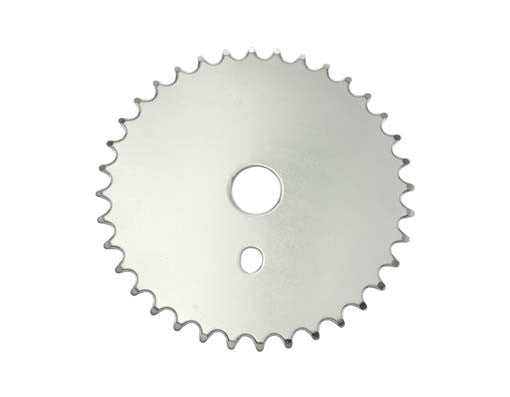 Lowrider Sprocket js-67 36t 1/2 x 1/8 Chrome.