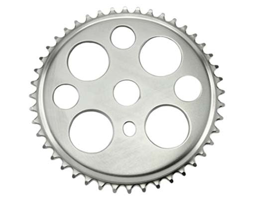 Lucky 7 Sprocket 44t 1/2 x 1/8 Chrome.