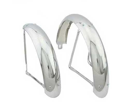 16" Classic Adjustable Fender Set Chrome