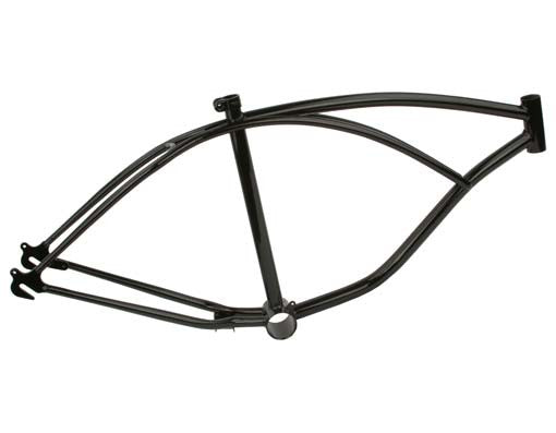 24" Beach Cruisers Frame Black.