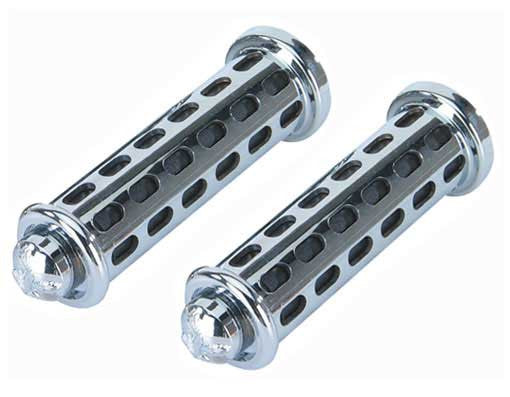 Grips Block Black/Chrome 9808 Eagle.