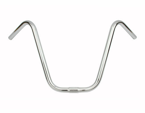 V Lowrider Handlebar 13" 25.4mm Chrome.