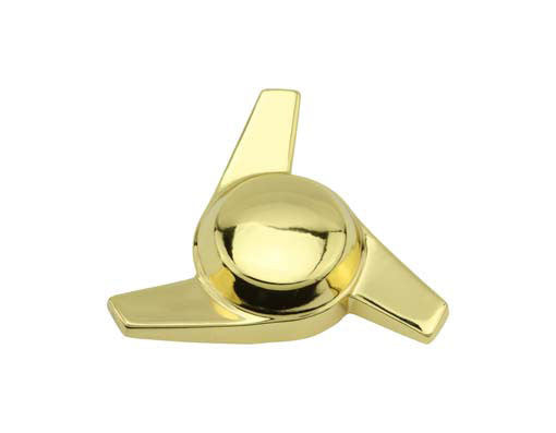 Knock-Off Coaster 3/8" 24t Gold.