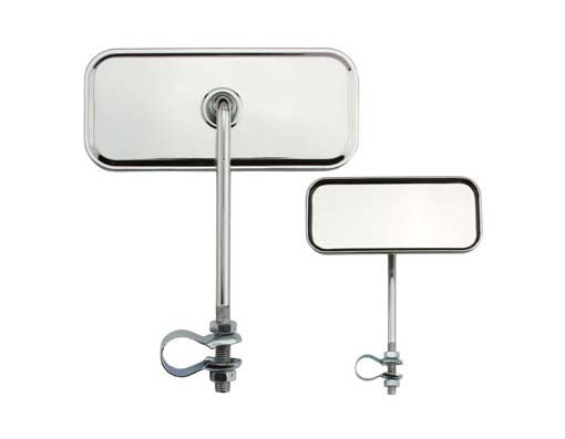 Rectangle Mirror All Chrome.