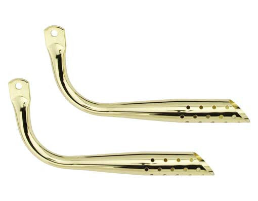 Muffler Oblique W/Holes Gold.