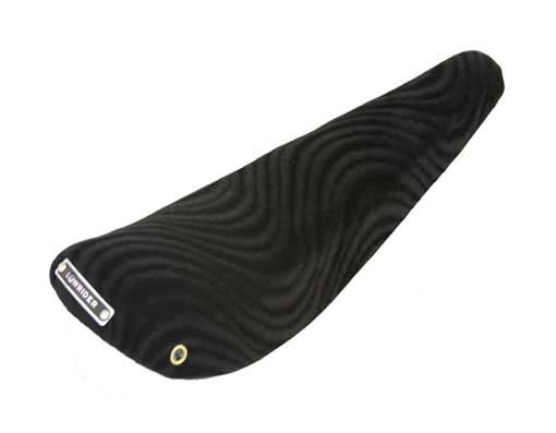 16" Banana Saddle Velour Black.