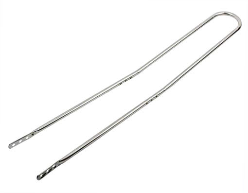 High Back 42" Sissy Bar Chrome.