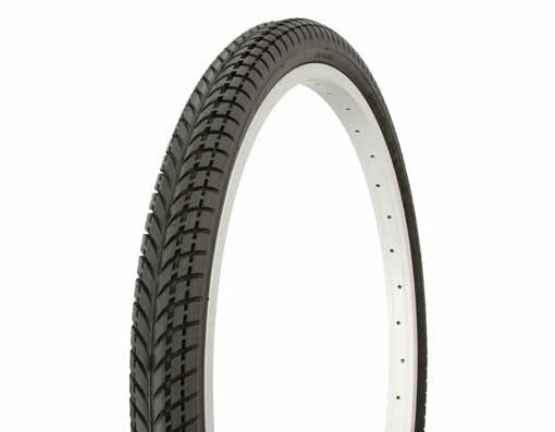 Tire Duro 24" x 2.00" Black/Black Side Wall HF-810.