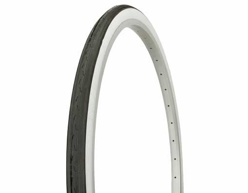 Tire Duro 26" x 1 3/8" Black/White Side Wall HF-156A.