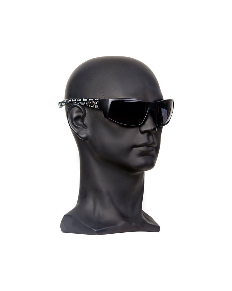 Locs Rectangle Men's Sunglasses-Glossy Finish