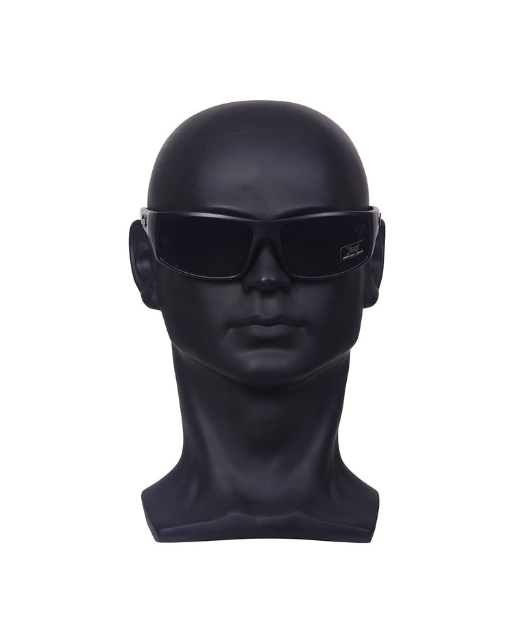 Locs Rectangle Men's Sunglasses-Matte Finish