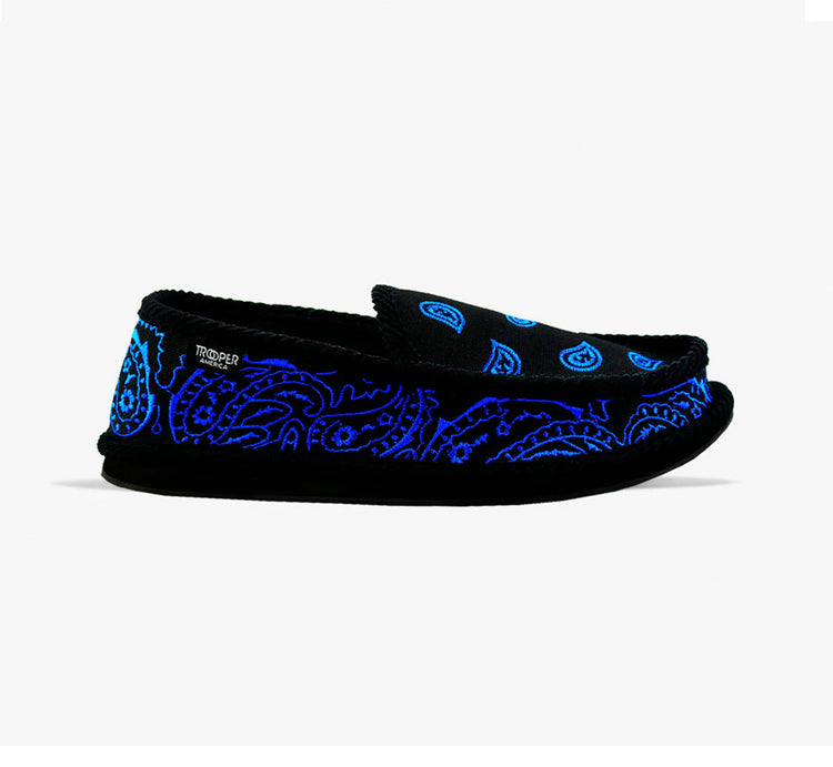 Embroidered Paisley Bandana Shoe