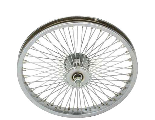 16" Steel Front Bike Wheel 72 Spoke