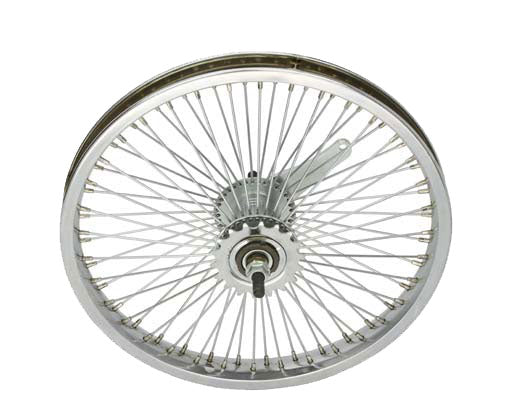 16" Steel Coaster Bike Wheel 72 Spoke