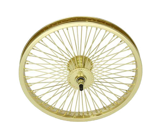 16" Steel Front Bike Wheel 72 Spoke