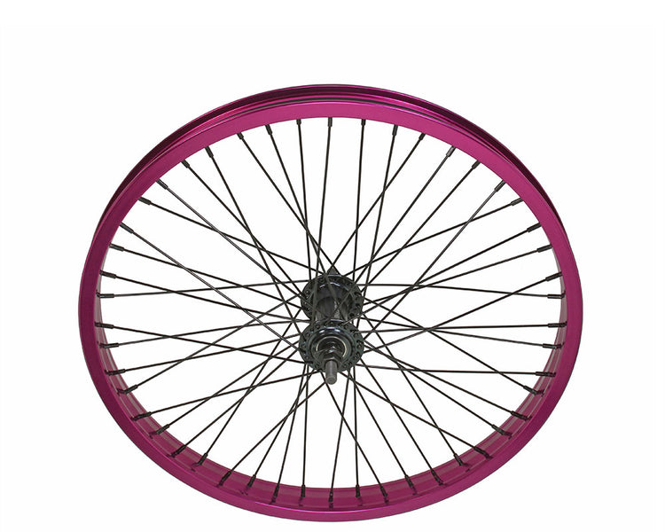 20" x 2.125 Alloy Front Bike Wheel 48 Spoke