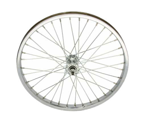20"x 1.75 Steel Front Bike Wheel 36 Spoke