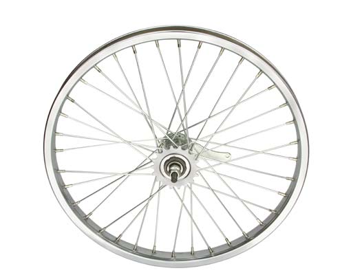 20"x1.75 Steel Coaster Bike Wheel 36 Spoke