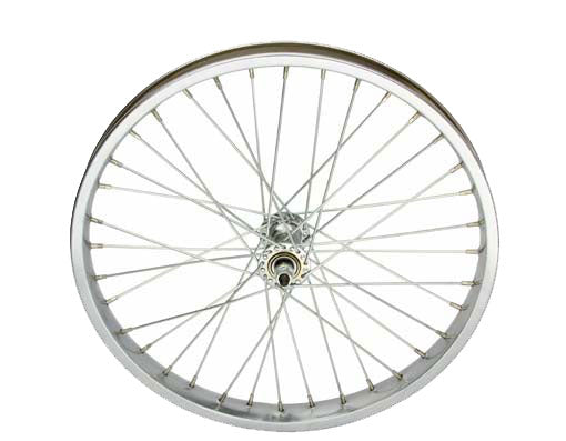 20"x 2.125 Steel Front Bike Wheel 36 Spoke