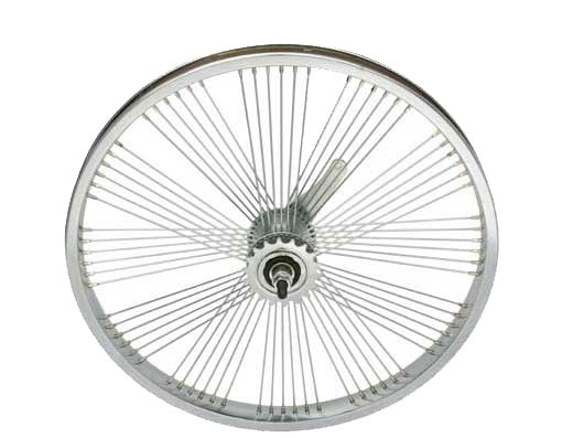 20" Fan Steel Coaster Bike Wheel 72 Spoke